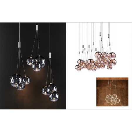 Подвесная люстра iLedex Selfie 19152P/3-6W-3000K CP