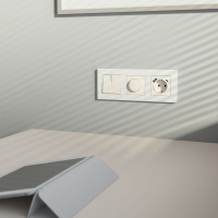 Розетка с/з со шторками и USB тип A+C Werkel W1171762 4690389213274 a069611