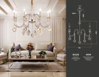 Подвесная люстра Ambrella Light Traditional TR4957