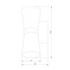 Бра Elektrostandard Viare MRL LED 1003 белый 4690389136603