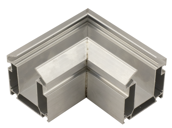 Угол горизонт для закладного профиля AM Group MAGNET AM0401 угол горизонт