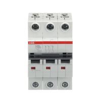 Автоматический выключатель ABB S203 3-полюсный C100 6кА
