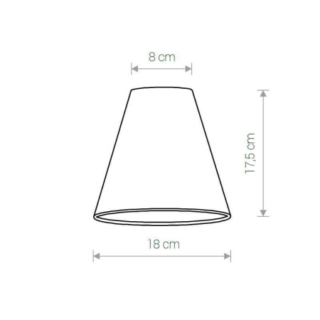 Абажур Nowodvorski Cameleon Cone S 8504