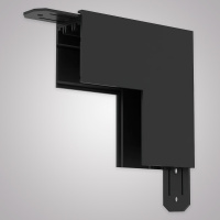 Угловой соединитель внутренний для накладного шинопровода AM Group AM544 BK SMART