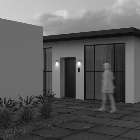 Уличный настенный светильник Maytoni Clyde O493WL-01W