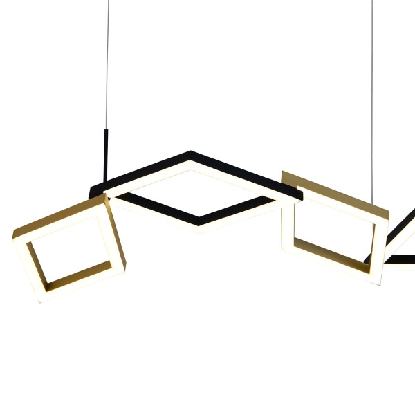 Подвесной светильник Indigo Anello 14034/B/6P Black V000214L