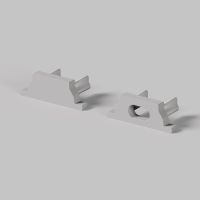 Комплект заглушек Maytoni Led Strip (для профиля ALM-1103-S-2M) 2 шт. ALM-1103-S-EC 642092