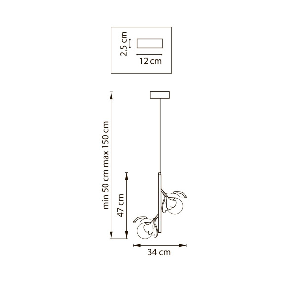 Подвесной светильник Lightstar Ceramo BW 799027