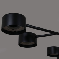 Люстра на штанге Reluce 03726-0.3-09 BK GX53