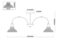 Потолочная люстра Stilfort Feloria 2009/02/08C