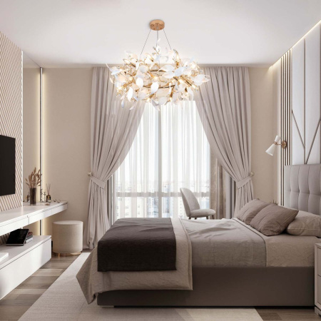 Подвесная люстра Modelux premium ML.6808.800P GD