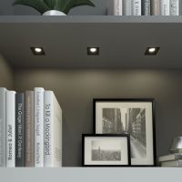 Встраиваемый светодиодный светильник Elektrostandard 15271/LED черный