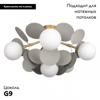 Потолочная люстра Loft IT Matisse 10008/6C Grey