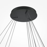 Подвесной светодиодный светильник Maytoni Rim MOD058PL-L174BK