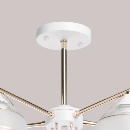 Люстра на штанге De Markt Альфа 324018805