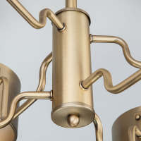 Потолочная люстра Bogates Pallada 293/6 Smart латунь