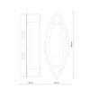 Настенный светильник Lucia Tucci Modena W172.1 Large LED400