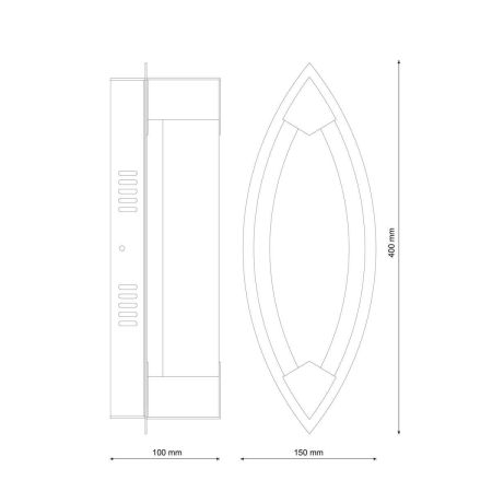 Настенный светильник Lucia Tucci Modena W172.1 Large LED400