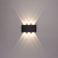 Уличный настенный светильник Arte Lamp Bosto A3722AL-6BK