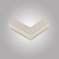 Угловой внутренний коннектор для накладного магнитного шинопровода AM Group Magnet AM504 WH