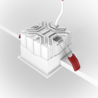 Встраиваемый светильник Maytoni Technical Alfa LED DL043-01-15W4K-D-SQ-WB