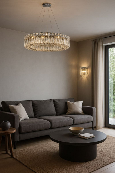 Подвесная люстра Modelux ML.7084.800 CR