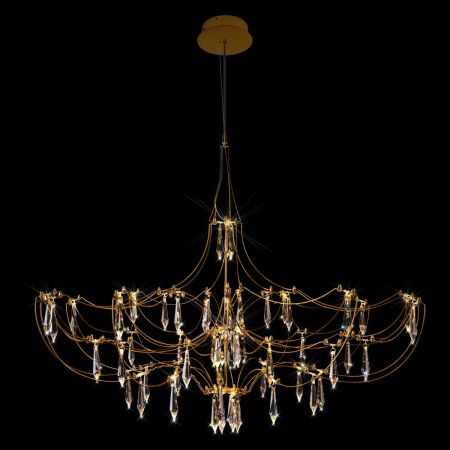 Подвесная люстра Loft IT Mira 10589/900 Gold Asfour