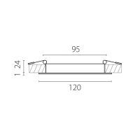 Светодиодная панель Lightstar Zocco 223104-XS