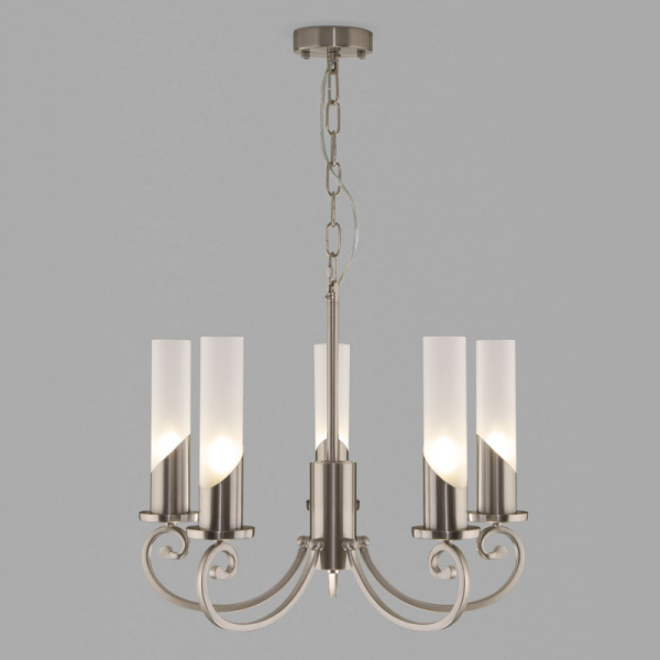 Подвесная люстра Eurosvet 60117/5 никель Smart a050018