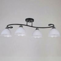 Потолочная люстра Reluce 66360-0.3-04 BK+CR