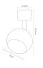 Светильник на шине ARTE Lamp A6253PL-1WH