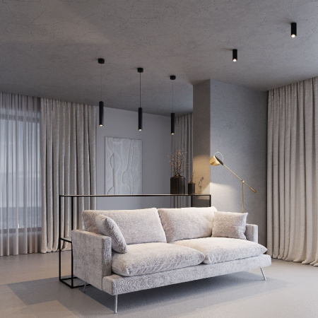 Потолочный светильник Elektrostandard Trio 25110/LED черный a067065