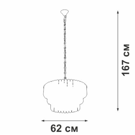 Подвесная люстра Vitaluce V5353-8/11
