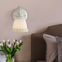 Бра Eurosvet Campina 60107/1 белый с золотом