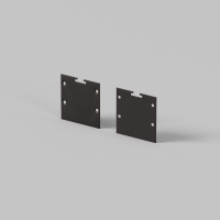 Комплект заглушек для профиля 3535 2шт Maytoni Led Strip ALM-3535BT-B-EC 642038