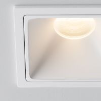 Встраиваемый светильник Maytoni Alfa led DL043-01-10W3K-SQ-W-1