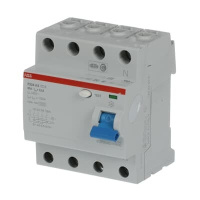 УЗО ABB селективное F204 A S-63/0.3 63А 300mA (тип-А)