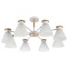 Люстра на штанге Arte Lamp Tyler A1031PL-8WH