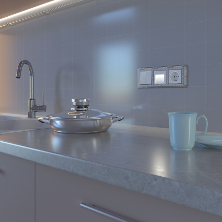 Встраиваемая LED подсветка Werkel белый WL01-BL-02-LED