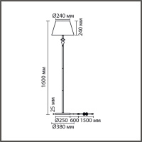 Торшер Lumion Classi Vermont 8274/1F