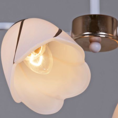 Потолочная люстра Reluce 35360-0.3-04 WH+FG