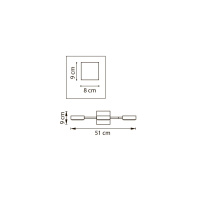 Потолочная люстра Lightstar Fico 740047