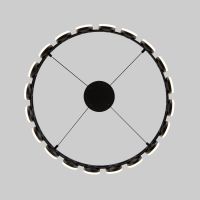 Подвесная люстра Eurosvet Tapioca 90332/20 черный a068074