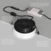 Точечный встраиваемый влагозащищенный светильник Denkirs Trim DK2451-WH