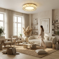 Потолочный светильник Modelux ML.2400.400 GD