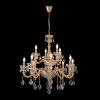 Подвесная люстра Crystal Lux ELIZABETH SP8+4 BRASS