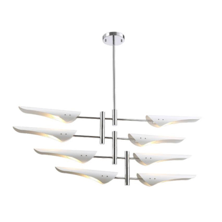 Подвесная люстра Crystal Lux Rafael SP8 Chrome