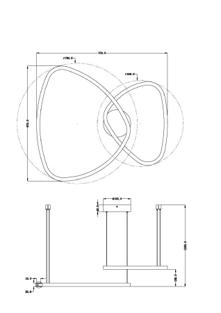 Подвесная люстра Arte Lamp Madison A2194SP-2PB
