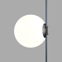 Трековый однофазный светильник Denkirs Belty Orb DK5554-BK