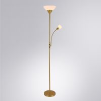 Торшер Arte Lamp Duetto A4085PN-2PB
